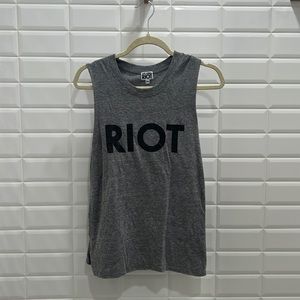 ‘RIOT’ Sun-Urban tank top